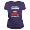 Stay With A Plumber Make Christmas Great Again T-Shirts