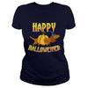 HAPPY HALLOWEINER T-SHIRT DACHSHUND HALLOWEEN DOG LOVER GIFT