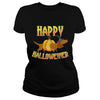 HAPPY HALLOWEINER T-SHIRT DACHSHUND HALLOWEEN DOG LOVER GIFT
