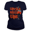 WITCHES BREW WINE T SHIRT FUNNY HALLOWEEN DRINKING