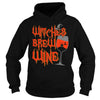 WITCHES BREW WINE T SHIRT FUNNY HALLOWEEN DRINKING