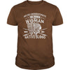 NATIVE AMERICAN THE POWER OF A WOMAN WHO HAS NATIVE BLOOD T SHIRT