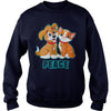 FUNNY HUG KISS WORLD PEACE CAT DOG LOVERS GIFTS T-SHIRTS