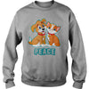 FUNNY HUG KISS WORLD PEACE CAT DOG LOVERS GIFTS T-SHIRTS