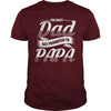 Promoted To Papa Shirt Grandpa Announcement T Shirt 1