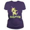 Pugicorn T-Shirt Pug Lovers Tee Funny Birthday Gift