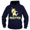 Pugicorn T-Shirt Pug Lovers Tee Funny Birthday Gift