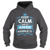 Keep calm AIKEN AIKEN tshirt