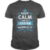 Keep calm ARANA ARANA tshirt