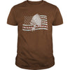 NATIVE AMERICAN T SHIRT NATIVE IN MY FLAG US T SHIRT