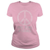GIVE PEACE A CHANCE TEE FOR HIPPIES BOOMERS & MILLENNIALS