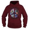 ONE RACE HUMAN - PEACE T SHIRT HAPPY PEACE DAY GIFT