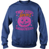 THIS GIRL LOVES HALLOWEEN T SHIRT (PINK)