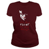 RED BALLOON WE ALL FLOAT DOWN CLOWN HORROR HALLOWEEN T-SHIRT