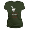 RED BALLOON WE ALL FLOAT DOWN CLOWN HORROR HALLOWEEN T-SHIRT