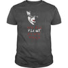 RED BALLOON WE ALL FLOAT DOWN CLOWN HORROR HALLOWEEN T-SHIRT