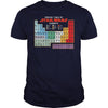 STAR A WARS PERIODIC TABLE OF ELEMENTS GRAPHIC T-SHIRT