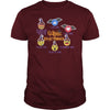 WINE REACTIONS T SHIRT FUNNY HALLOWEEN SHIRT