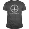 FLOWER PEACE SYMBOL T SHIRTS GIFT FOR PEACE DAY