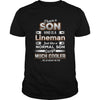 BeeTee I Have A Much Cooler Lineman Son Funny TShirt