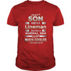 BeeTee I Have A Much Cooler Lineman Son Funny TShirt