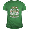 BeeTee I Have A Much Cooler Lineman Son Funny TShirt