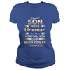 BeeTee I Have A Much Cooler Lineman Son Funny TShirt
