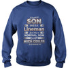BeeTee I Have A Much Cooler Lineman Son Funny TShirt