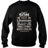 BeeTee I Have A Much Cooler Lineman Son Funny TShirt