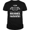 Team HEIDEL Lifetime Member Legend Name TShirts