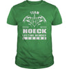Team HOECK Lifetime Member Legend Name TShirts