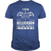 Team HELLICKSON Lifetime Member Legend Name TShirts