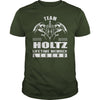 Team HOLTZ Lifetime Member Legend Name TShirts
