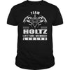 Team HOLTZ Lifetime Member Legend Name TShirts