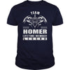 Team HOMER Lifetime Member Legend Name TShirts