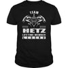 Team HETZ Lifetime Member Legend Name TShirts