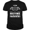 Team HEYNE Lifetime Member Legend Name TShirts