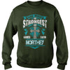 NORTHEYGuysTee NORTHEY I was born with my heart on sleeve a fire in soul and a mounth cant control. 100% Designed Shipped and Printed in the U.S.A.