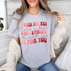 GiftyGifts Middle One for You Cheeky Rhyme T-Shirt
