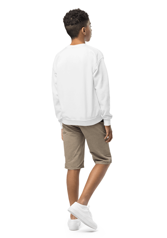Youth Crew Neck Sweatshirt | Gildan 18000B Printful