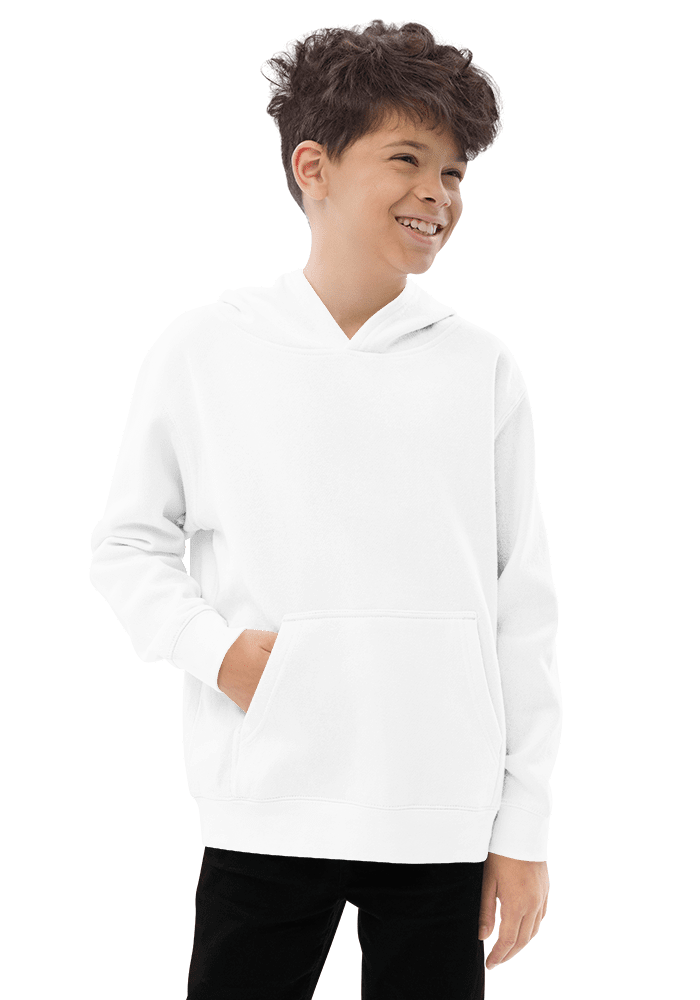 New_P_Kids Fleece Hoodie | Cotton Heritage Y2550 | DTG printing