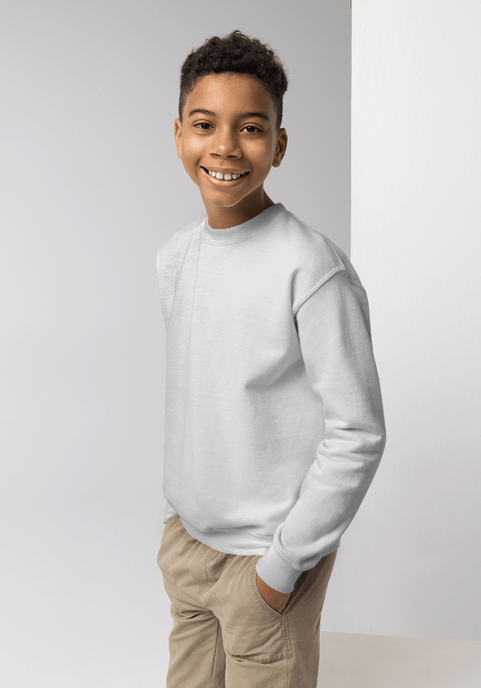 Youth Crew Neck Sweatshirt | Gildan 18000B Printful