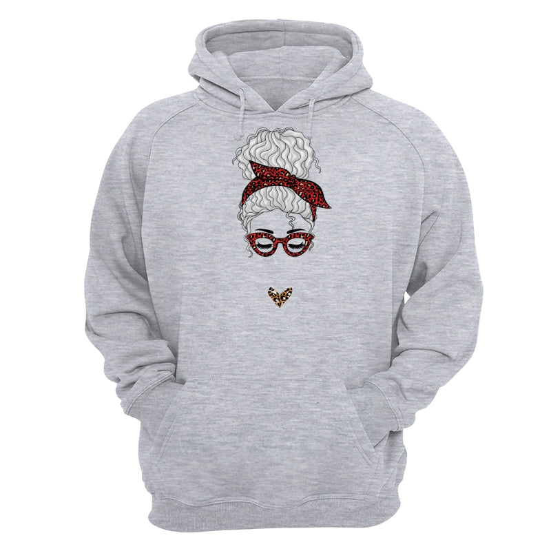 Mom Life Messy Bun Personalized Shirt