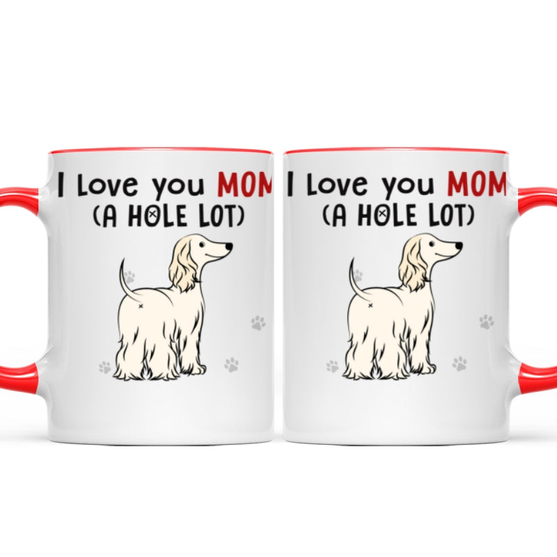 Dog Wiggle Butts Love You Hold Lot Personalized Coffee Mug