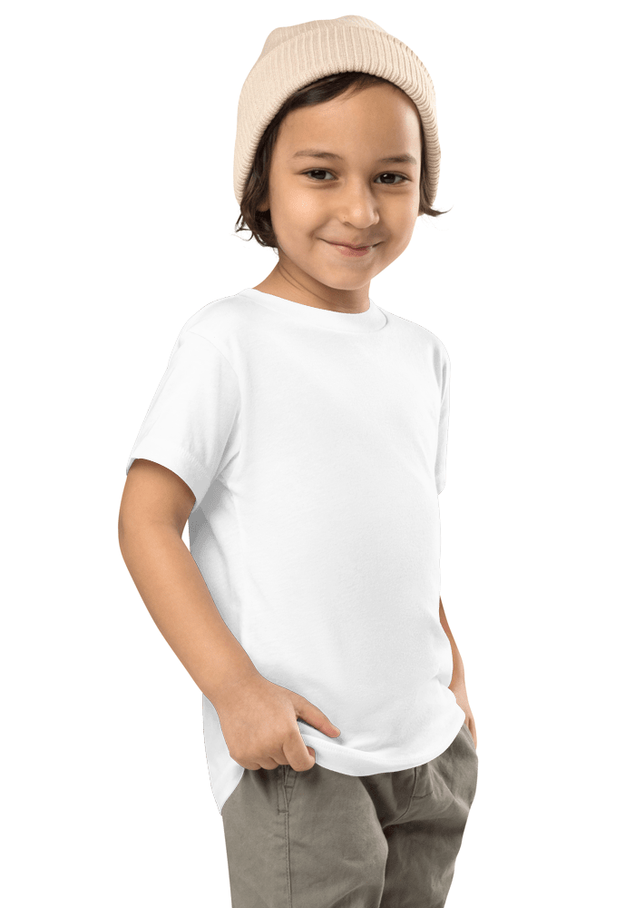 New_P_Toddler Staple Tee | Bella + Canvas 3001T | DTG printing