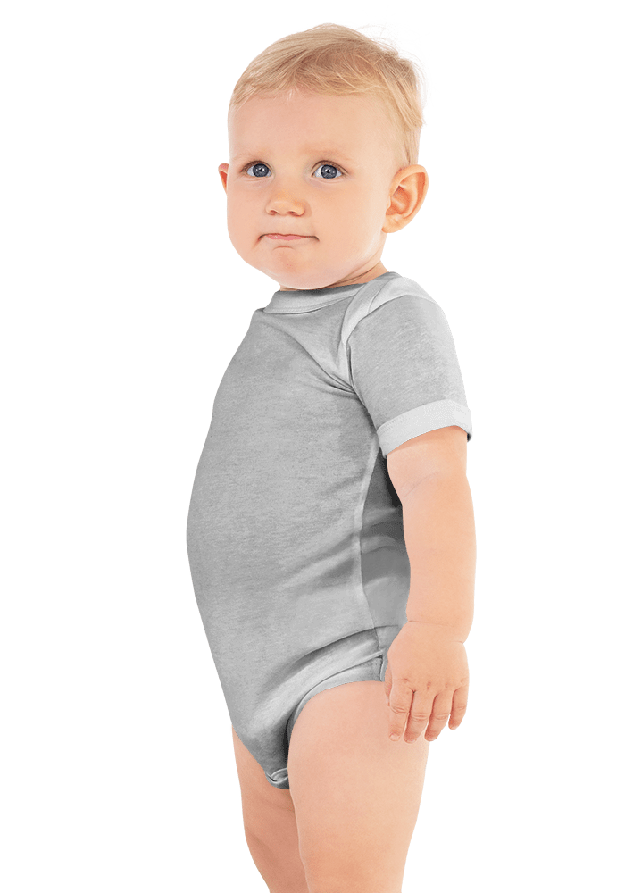 Printful_Baby Short Sleeve One Piece | Bella + Canvas 100B | DTG printing