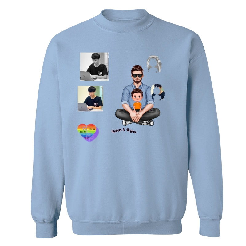 Sweatshirt (White, Ash, Light Pink, Light Blue, Gold)