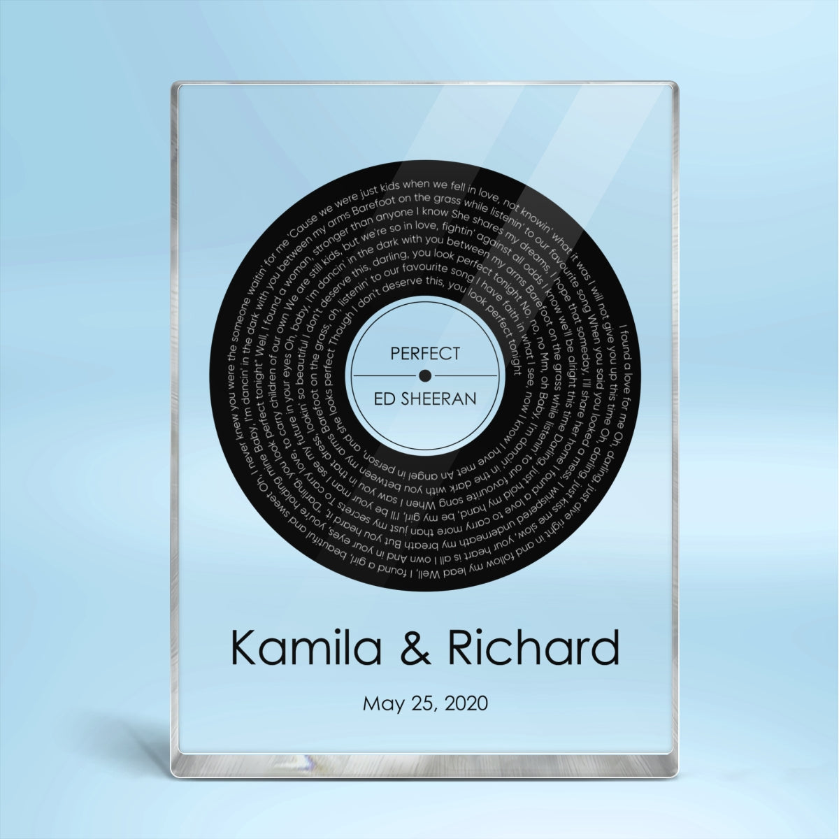 Rectangle Acrylic Block Plaque