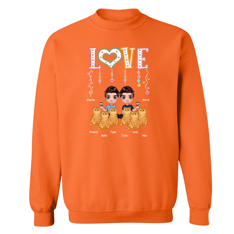 Sweatshirt (White, Ash, Light Pink, Light Blue, Gold)