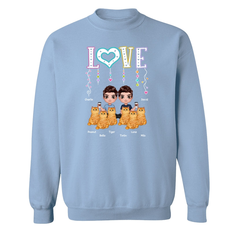 Sweatshirt (White, Ash, Light Pink, Light Blue, Gold)